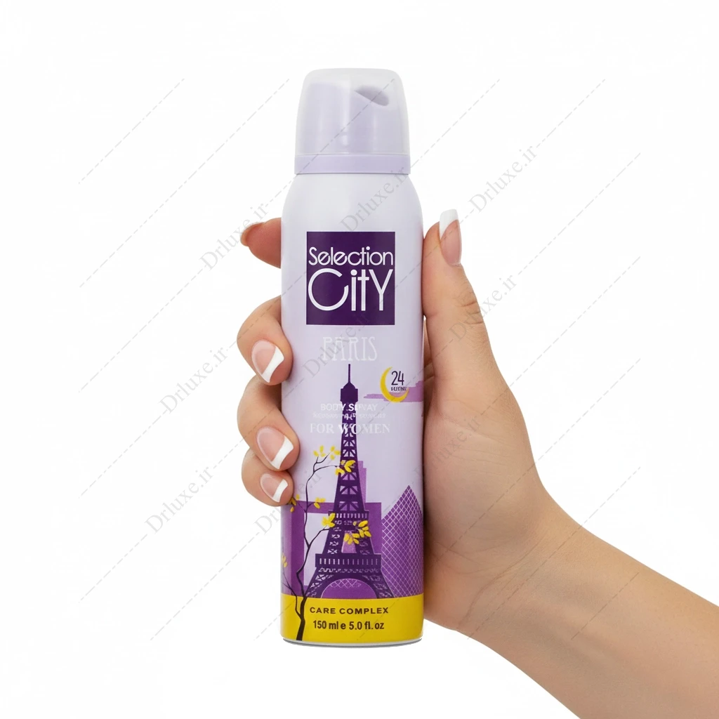 اسپری خوشبو کننده بدن زنانه پاریس سلکشن سیتی